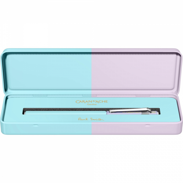 Stilou 849 Paul Smith LE No.4 ​​​​​​​Blue and Lavender Purple CT, Caran d'ache [8]
