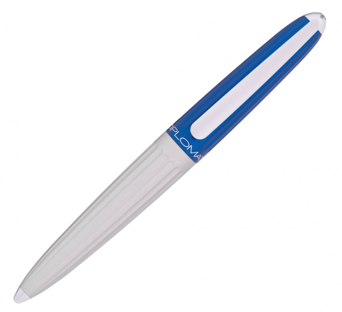 Stilou Aero, Blue Silver, 14k Diplomat (Editie Limitata) [3]