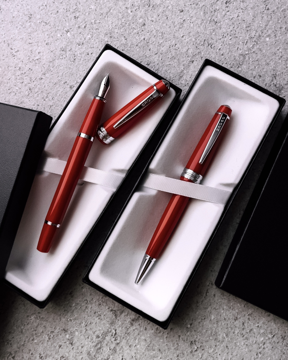 Stilou Bailey Light Glossy Resin Red CT, Cross [4]