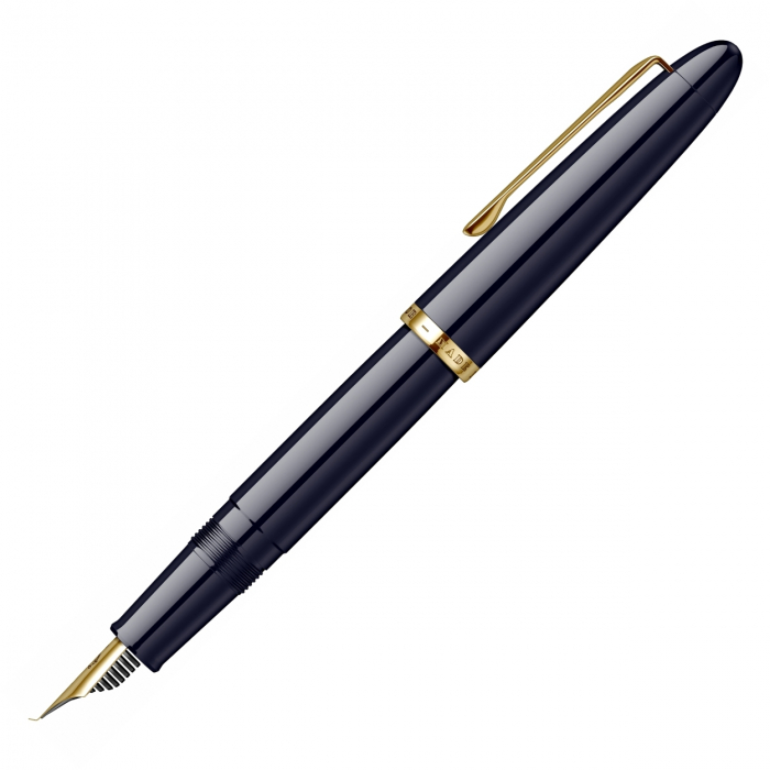 Stilou caligrafic 1911 Fude de Mannen Dark Blue GT 55º, Sailor [3]