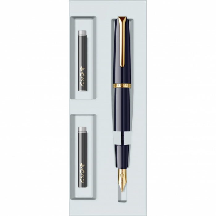 Stilou caligrafic 1911 Fude de Mannen Dark Blue GT 55º, Sailor [6]