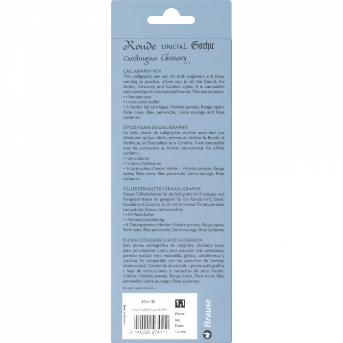 Stilou Caligrafic Calligraphy Pen 1.1 mm, Brause [8]