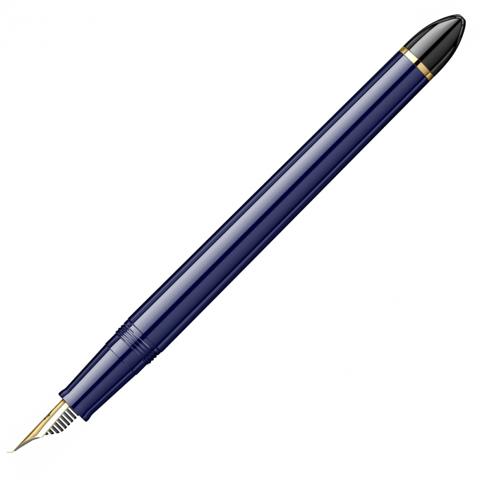Stilou caligrafic Fude de Mannen Dark Blue, Sailor [7]