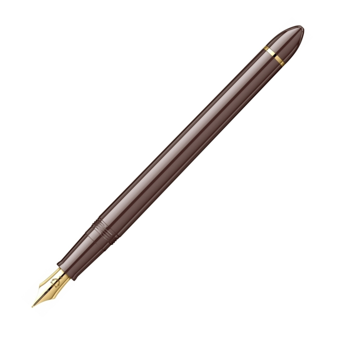 Stilou caligrafic Fude de Mannen Pearl Brown, Sailor [4]