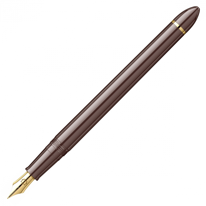 Stilou Caligrafic Fude de Mannen Pearl Brown GT 40º Nib, Sailor [4]