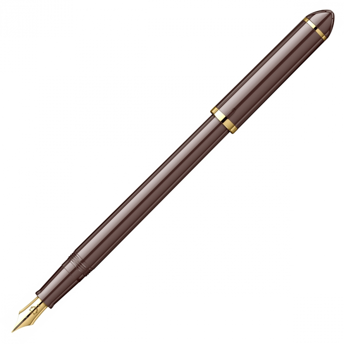 Stilou Caligrafic Fude de Mannen Pearl Brown GT 40º Nib, Sailor [1]