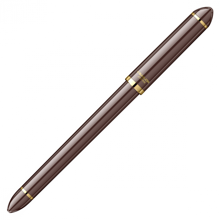 Stilou Caligrafic Fude de Mannen Pearl Brown GT 40º Nib, Sailor [3]