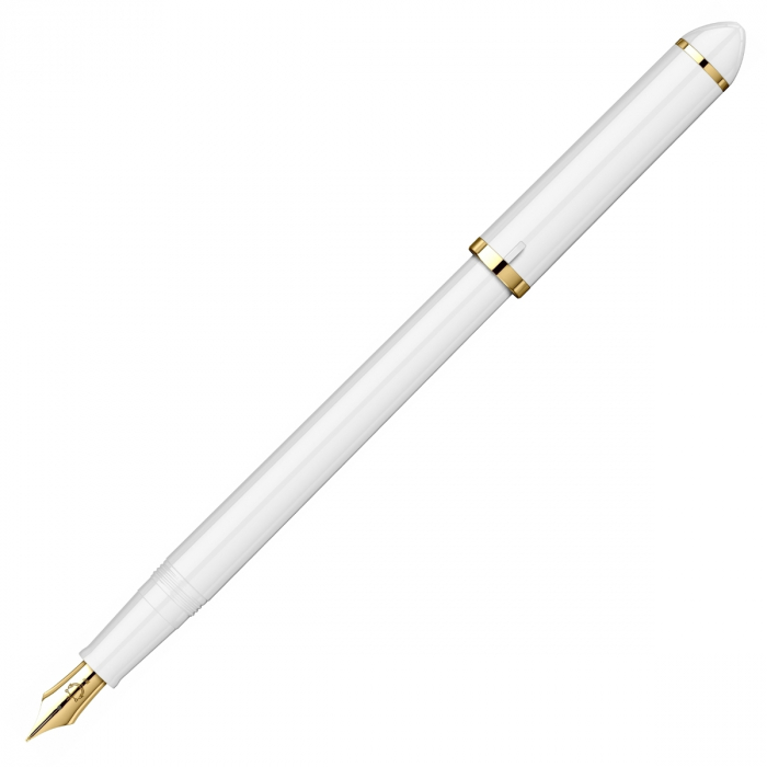 Stilou Caligrafic Fude de Mannen Pearl White GT 40º Nib, Sailor [1]