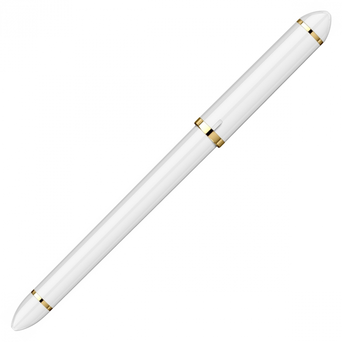 Stilou Caligrafic Fude de Mannen Pearl White GT 40º Nib, Sailor [3]