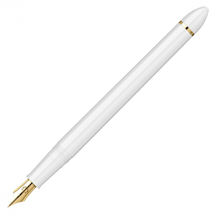 Stilou Caligrafic Fude de Mannen Pearl White GT 40º Nib, Sailor [4]