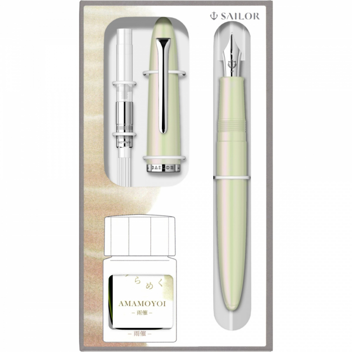 Stilou Caligrafic Profit Junior + calimara 10 ml Amamoyoi, Sailor [9]