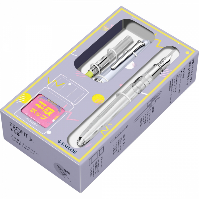 Stilou Caligrafic Profit Junior + calimara 10 ml Retro Heisei Pop, Sailor [2]