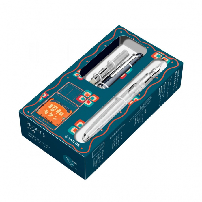 Stilou Caligrafic Profit Junior + calimara 10 ml Retro Showa Modern, Sailor [2]