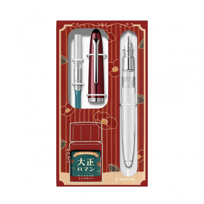 Stilou Caligrafic Profit Junior + calimara 10 ml Retro Taisho Roman, Sailor [8]