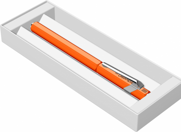 Stilou Caran d'ache 849 Fluo Line Orange CT [9]