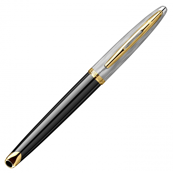 Stilou Carene SE DeLuxe Reflets De Paris Black GT Stilou 18k Nib, Waterman [3]