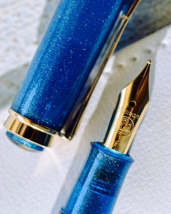 Stilou Classic M200 Golden Lapis, Pelikan - Editie Speciala  (sept 2024) [4]