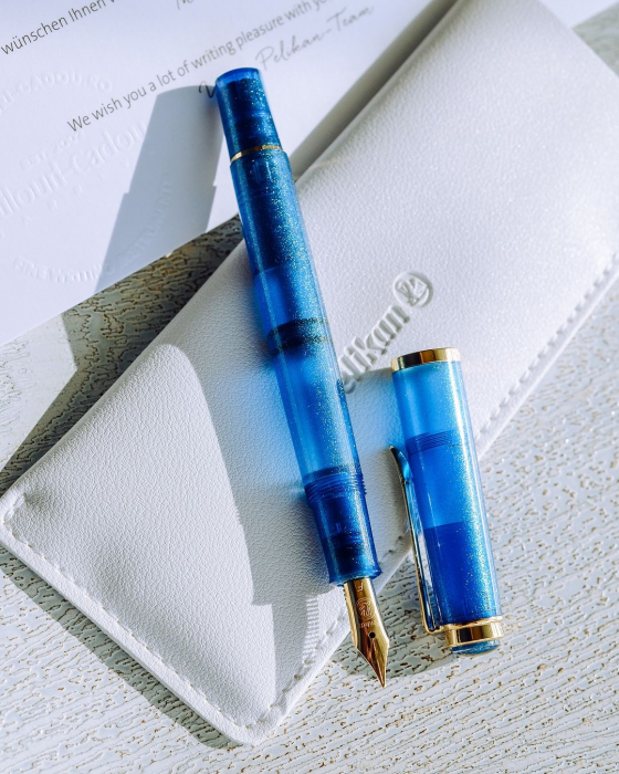 Stilou Classic M200 Golden Lapis, Pelikan - Editie Speciala  (sept 2024) [3]