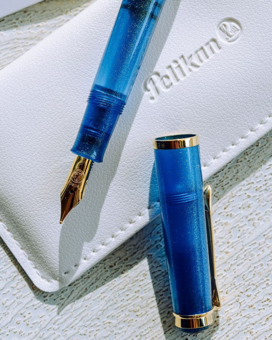 Stilou Classic M200 Golden Lapis, Pelikan - Editie Speciala  (sept 2024) [5]