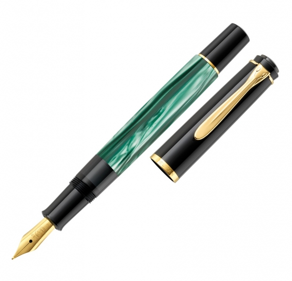 Stilou Classic M200 Green-Marbled, Pelikan [3]