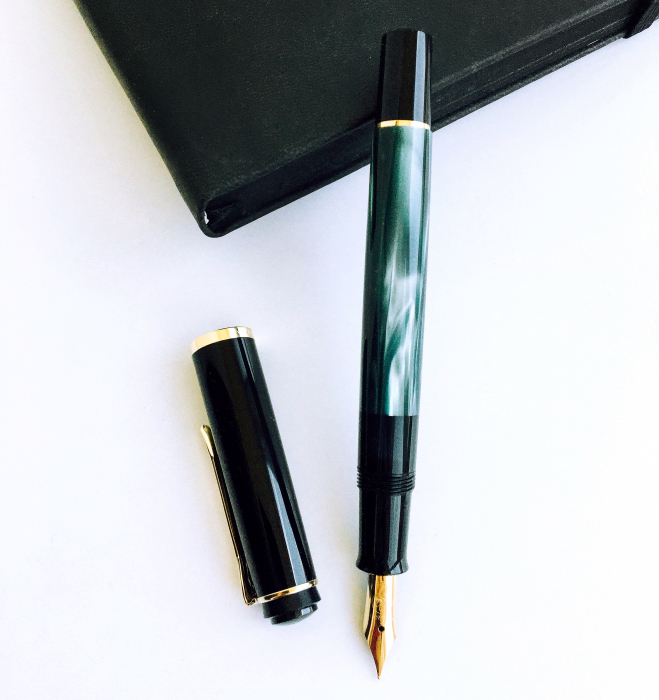 Stilou Classic M200 Green-Marbled, Pelikan [6]