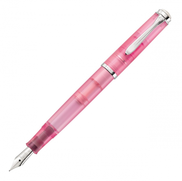 Set Classsic Stilou M205 Rose Quartz + Edelstein Ink Rose Quartz 50ml Gift set, Pelikan [2]