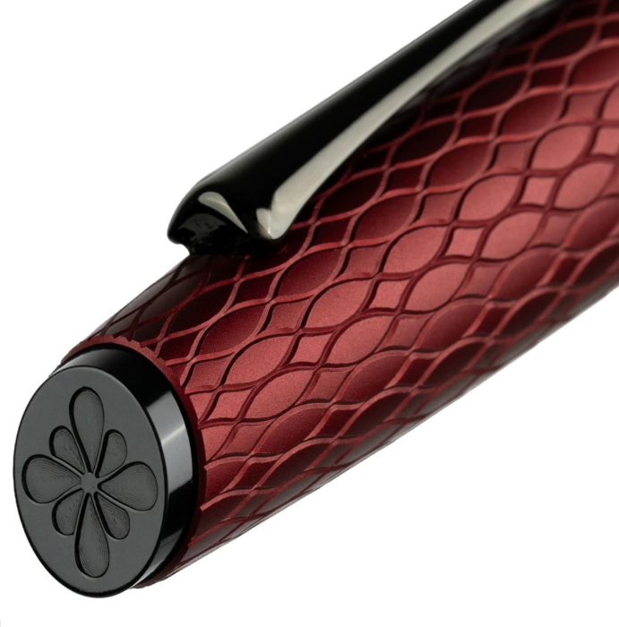 Stilou Cobra Guilloche Burgundy, Diplomat [7]