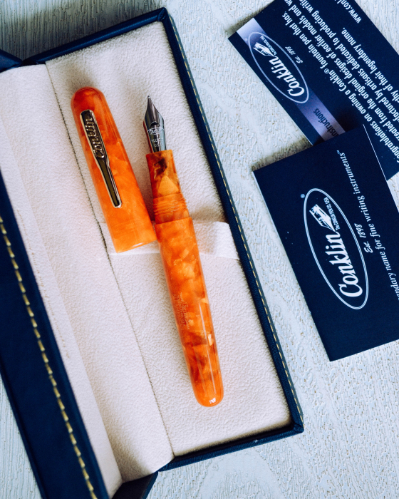 Stilou Conklin All American Sunburst Orange [9]