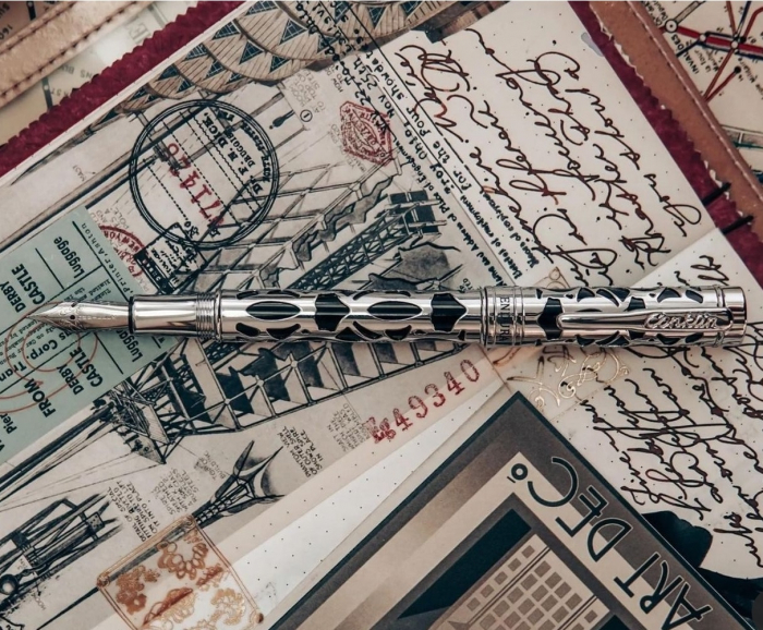 Stilou Conklin Endura Deco Crest Black CT [12]