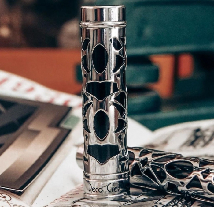 Stilou Conklin Endura Deco Crest Black CT [14]