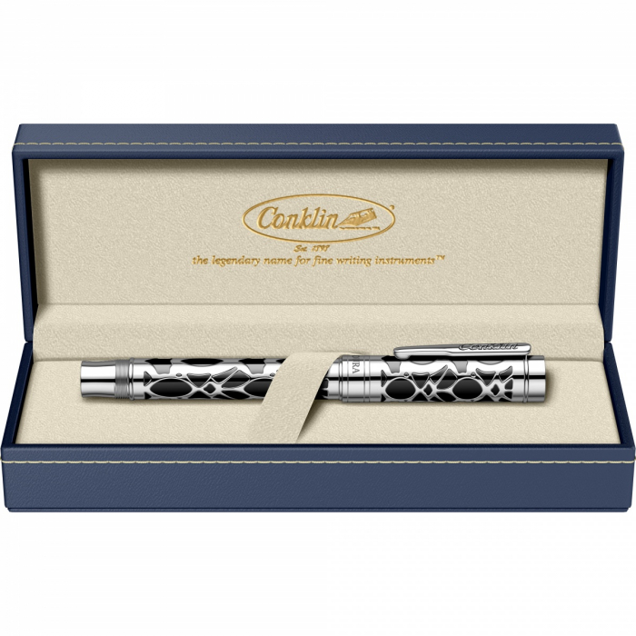 Stilou Conklin Endura Deco Crest Black CT [4]