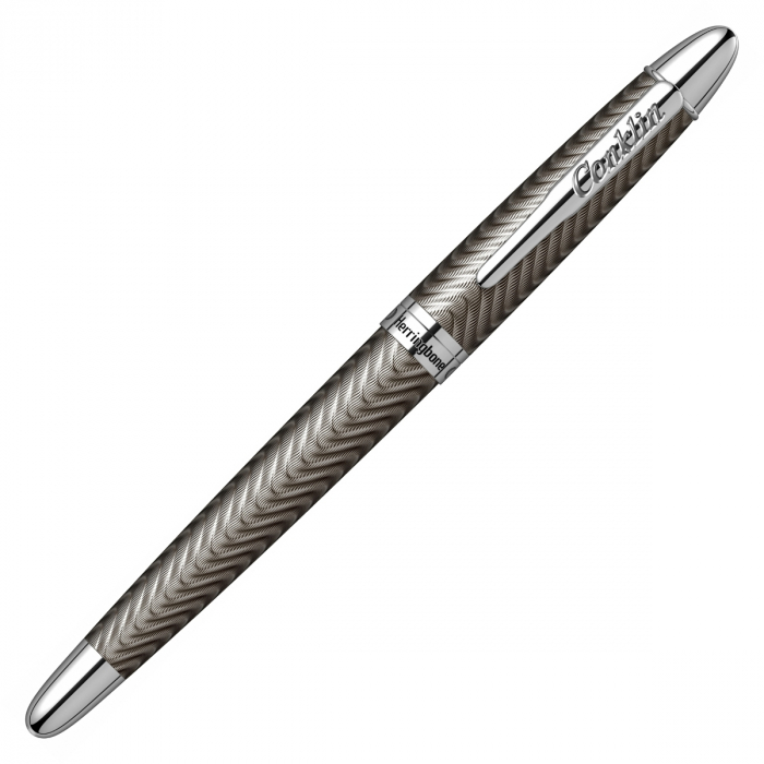 Stilou Conklin Herringbone Gun Metal [3]