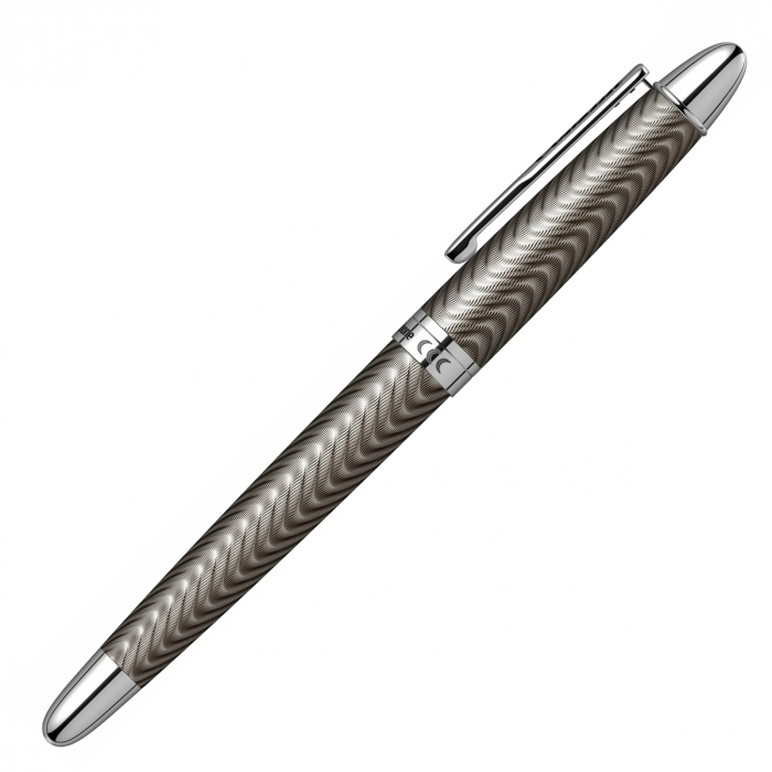 Stilou Conklin Herringbone Gun Metal [7]