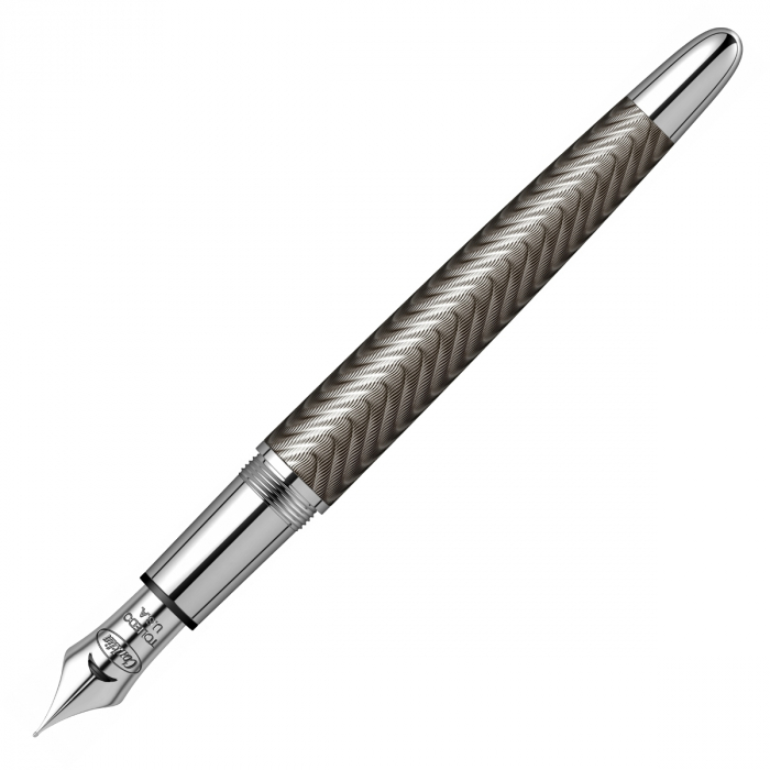 Stilou Conklin Herringbone Gun Metal [5]