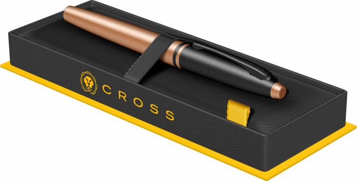 Stilou Cross Calais Brushed Rose Gold and Black BT [2]