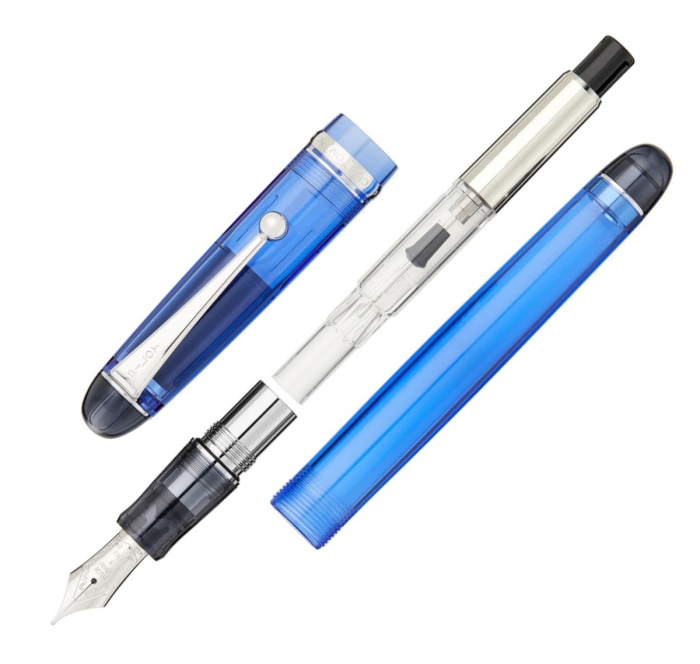 Stilou Custom 74 Albastru Transparent, Pilot [3]