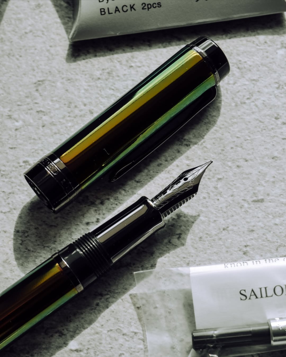 Stilou Cylint Colored Stainless Steel Scarab RUT 21K, Sailor [4]