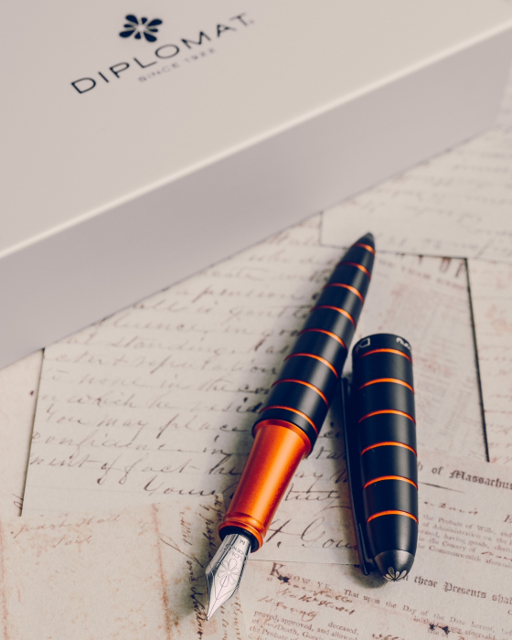 Stilou Elox Ring Black-Orange, Diplomat [4]
