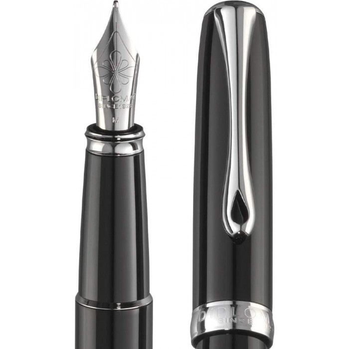 Stilou Excellence A2 Black Laquer Chrom, Diplomat [3]