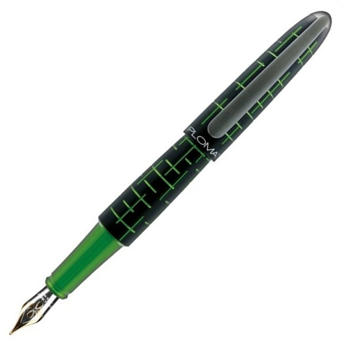 Stilou Elox Matrix Black Green14kt, Diplomat [1]