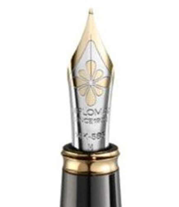 Stilou Excellence A2, Black Lacquer Gold 14kt, Diplomat [3]