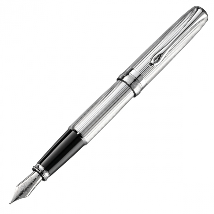 Stilou Excellence A2 Guilloche Chrome, Diplomat [5]