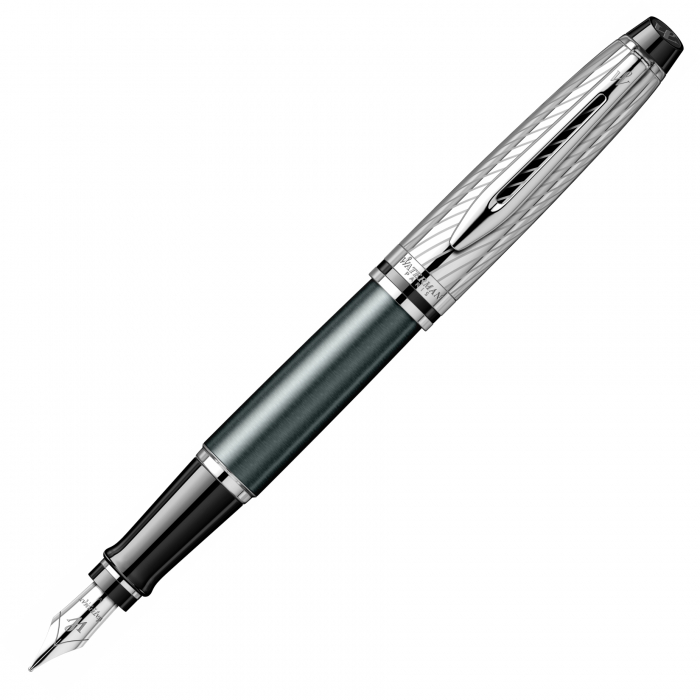 Stilou Expert DeLuxe Metallic Stone Grey Laquer NPT, Waterman [1]
