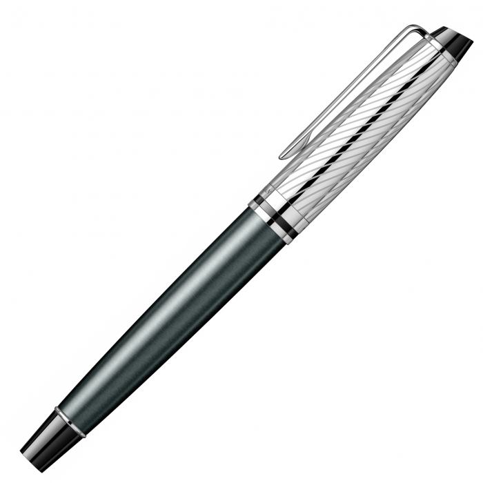 Stilou Expert DeLuxe Metallic Stone Grey Laquer NPT, Waterman [5]