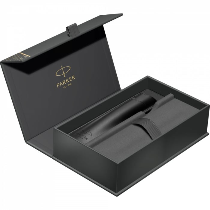 Set Stilou Frontier Gold GT in cutie cu etui, Parker [5]