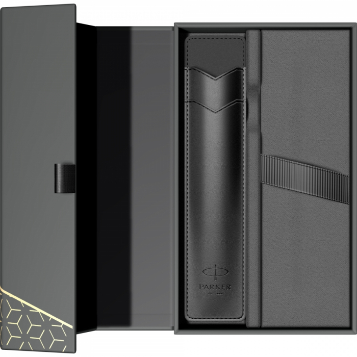 Set Stilou Frontier Gold GT in cutie cu etui, Parker [8]