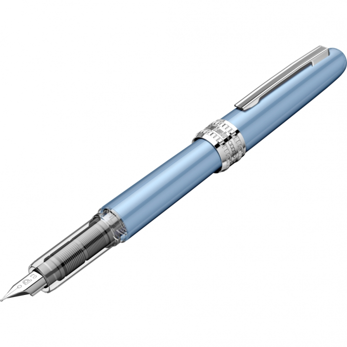 Stilou Plaisir Frosty Blue, Platinum [7]