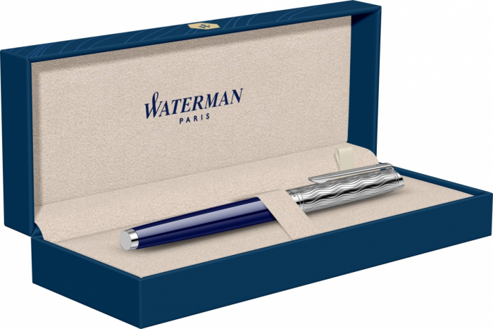 Stilou Hemisphere SE DeLuxe Dark Blue Wave PDT, Waterman [4]