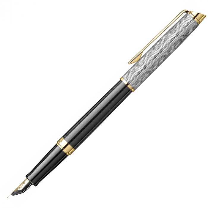 Stilou Hemisphere SE DeLuxe Reflets De Paris Black GT, Waterman [8]