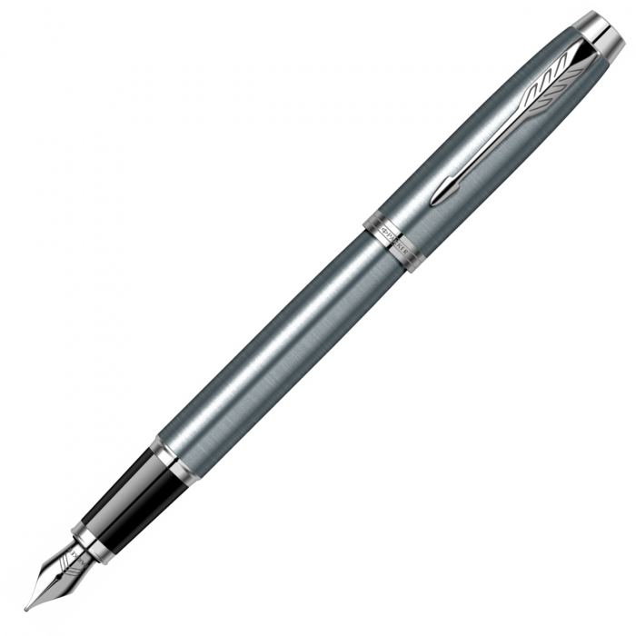 Stilou IM Royal Blue Grey CT + cutie cu Etui Black, Parker [2]